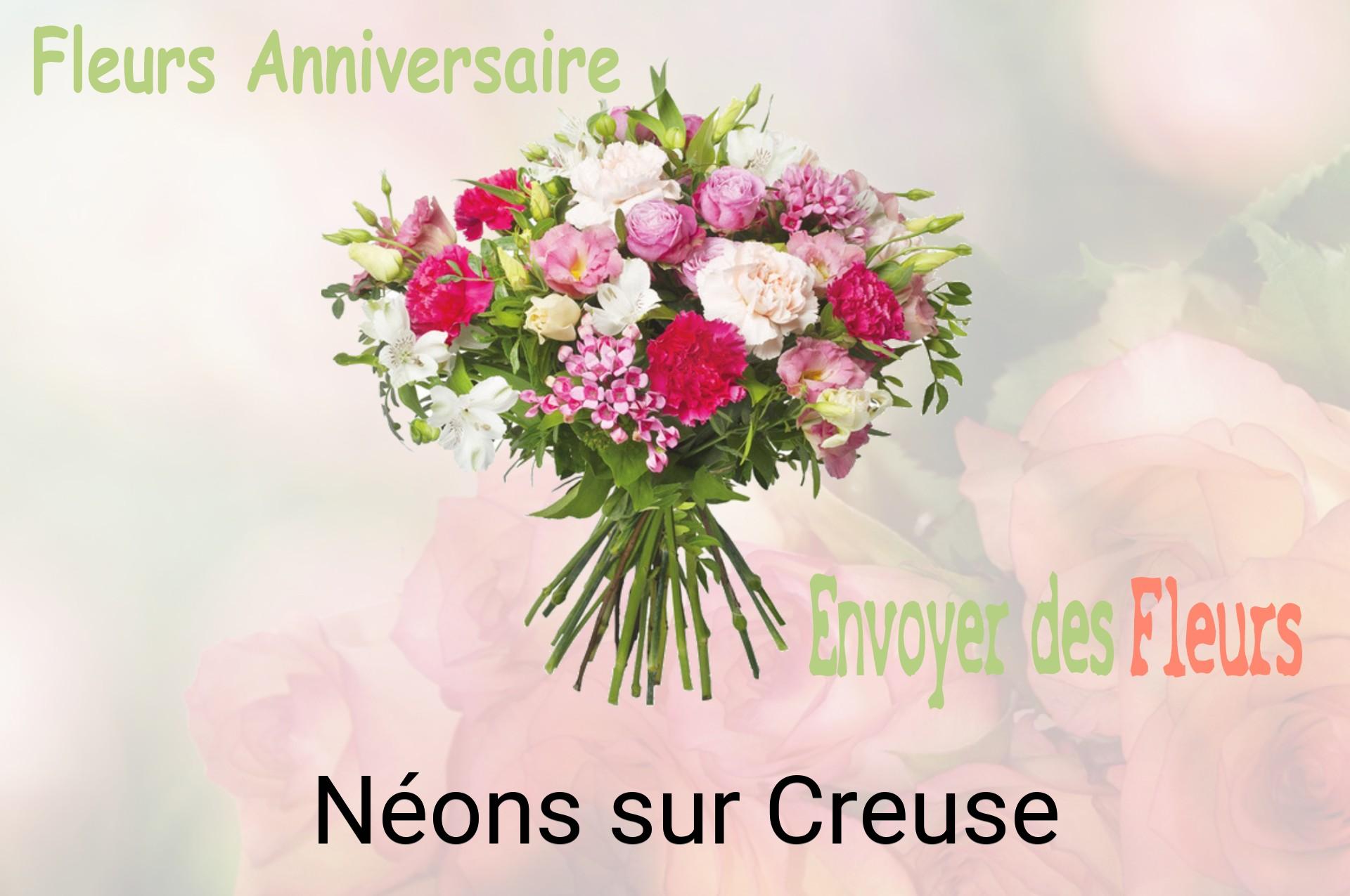 Bouquet de fleurs d’anniversaire livré à Néons-sur-Creuse