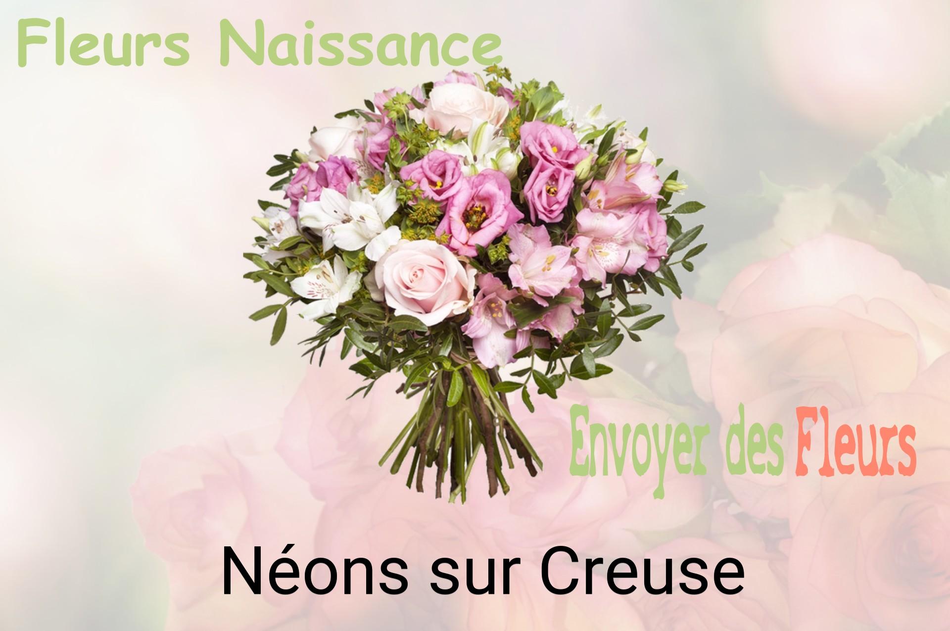 Bouquet de fleurs de naissance livré à Néons-sur-Creuse